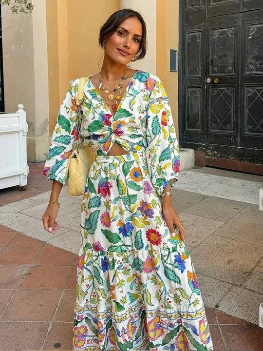 Nadia | Blommig Sommarklänning