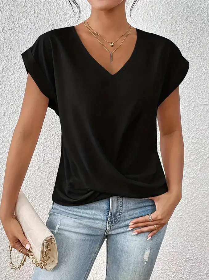 Linnéa | Elegant V-Ringad Topp